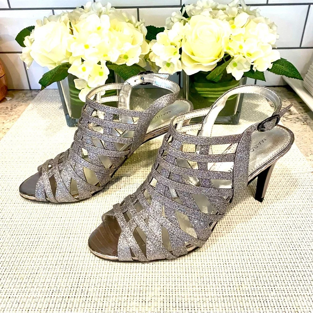 NIB Marc Fisher sparkly heels size 6.5